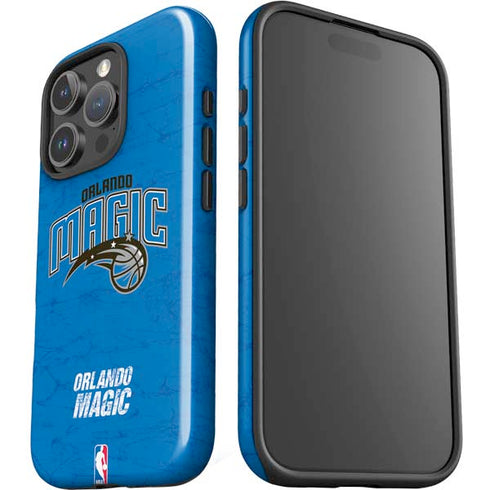 NBA Orlando Magic Blue Primary Logo iPhone 16 Pro Impact Case