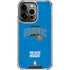 NBA Orlando Magic Blue Primary Logo iPhone 16 Pro Max Clear Case