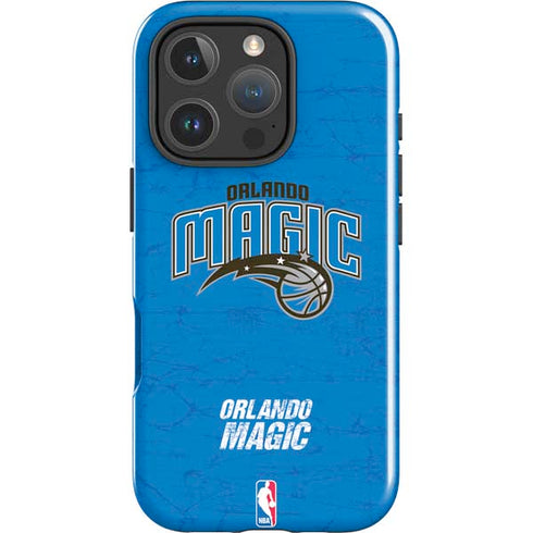 NBA Orlando Magic Blue Primary Logo iPhone 16 Pro Max Impact Case