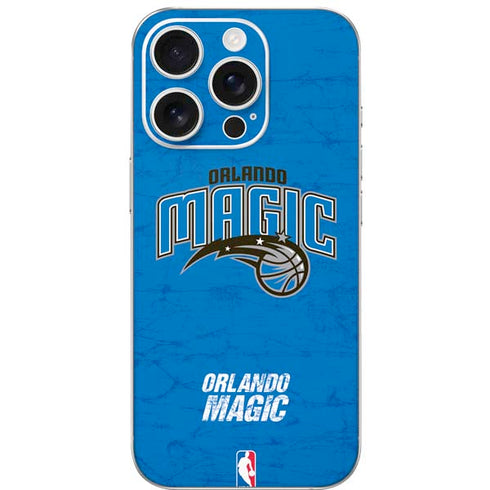 NBA Orlando Magic Blue Primary Logo iPhone 16 Pro Skin