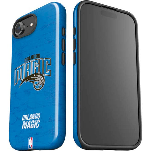 NBA Orlando Magic Blue Primary Logo iPhone 16e Impact Case