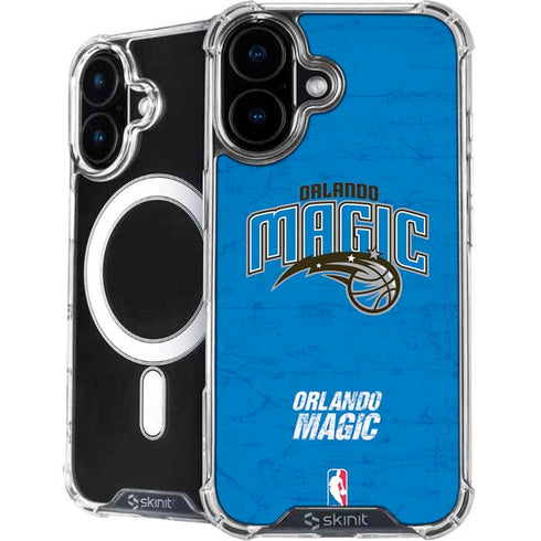 NBA Orlando Magic Blue Primary Logo iPhone 17 MagSafe Case