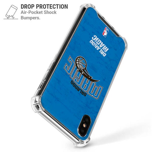NBA Orlando Magic Blue Primary Logo iPhone X/XS Clear Case