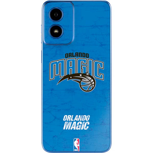 NBA Orlando Magic Blue Primary Logo Moto G Play 4G (2024) Skin