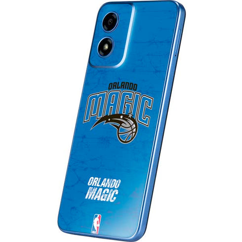 NBA Orlando Magic Blue Primary Logo Moto G Play 4G (2024) Skin