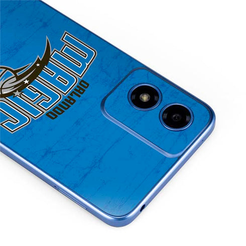 NBA Orlando Magic Blue Primary Logo Moto G Play 4G (2024) Skin