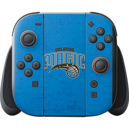 NBA Orlando Magic Blue Primary Logo Nintendo Switch 2 (2025) with Joy-Con Skin