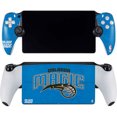 NBA Orlando Magic Blue Primary Logo PlayStation Portal Remote Player Skin