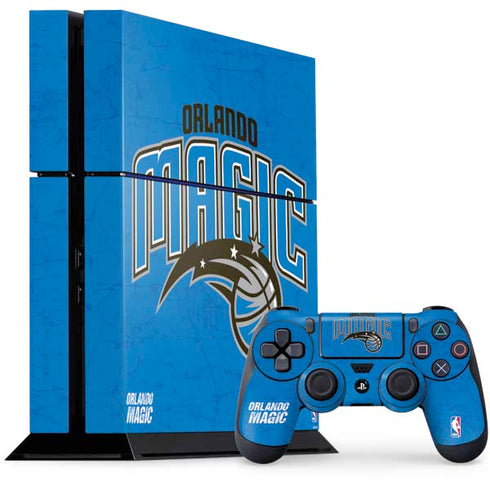 NBA Orlando Magic Blue Primary Logo PlayStation PS4 Skins