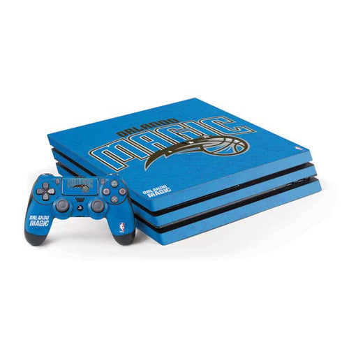 NBA Orlando Magic Blue Primary Logo PlayStation PS4 Skins