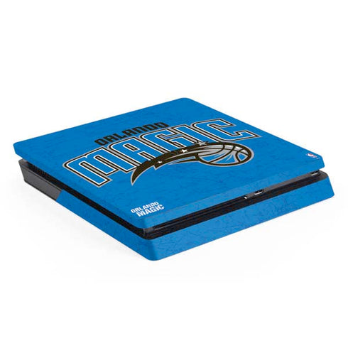 NBA Orlando Magic Blue Primary Logo PlayStation PS4 Skins