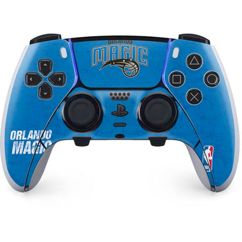 NBA Orlando Magic Blue Primary Logo PS5 DualSense Edge Pro Controller Skin