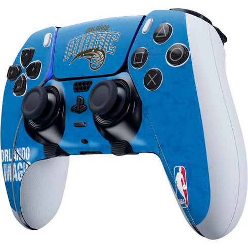 NBA Orlando Magic Blue Primary Logo PS5 DualSense Edge Pro Controller Skin