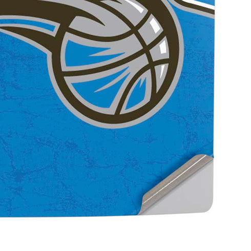 NBA Orlando Magic Blue Primary Logo PS5 Pro Disk Console Skin