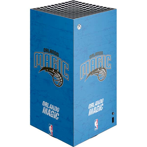 NBA Orlando Magic Blue Primary Logo XBox Series X Digital Edition Console Skin