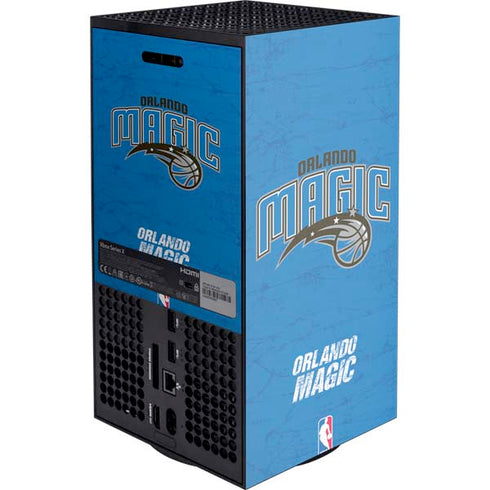 NBA Orlando Magic Blue Primary Logo XBox Series X Digital Edition Console Skin