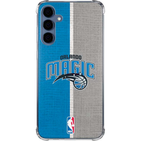 NBA Orlando Magic Canvas Galaxy A55 5G Clear Case