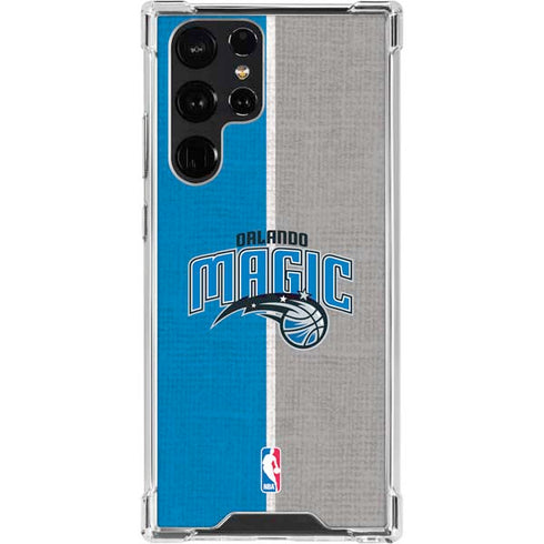NBA Orlando Magic Canvas Galaxy S23 Ultra Clear Case