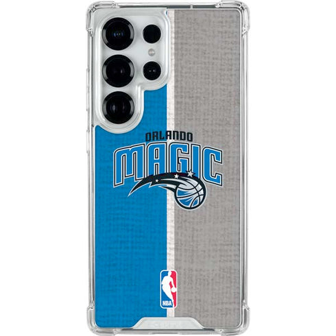 NBA Orlando Magic Canvas Galaxy S25 Ultra Clear Case