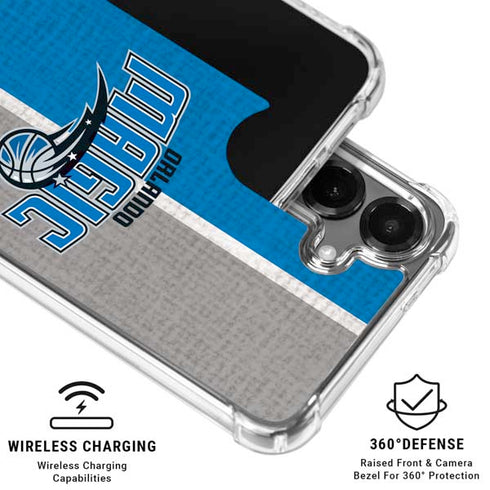 NBA Orlando Magic Canvas Galaxy S26 Plus Clear Case