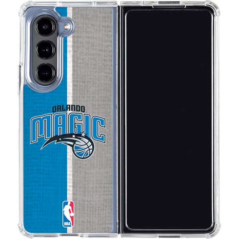 NBA Orlando Magic Canvas Galaxy Z Fold5 5G Clear Case