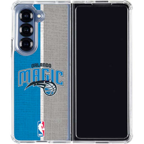 NBA Orlando Magic Canvas Galaxy Z Fold6 Clear Case