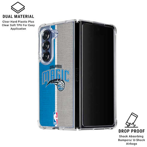 NBA Orlando Magic Canvas Galaxy Z Fold6 Clear Case