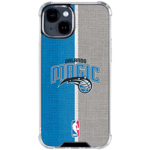 NBA Orlando Magic Canvas iPhone 15 Clear Case