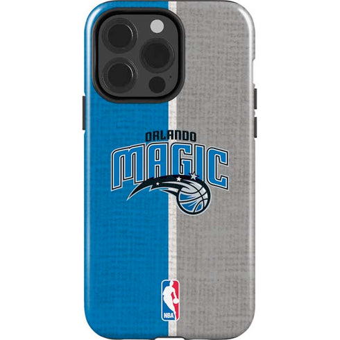 NBA Orlando Magic Canvas iPhone 15 Pro Impact Case