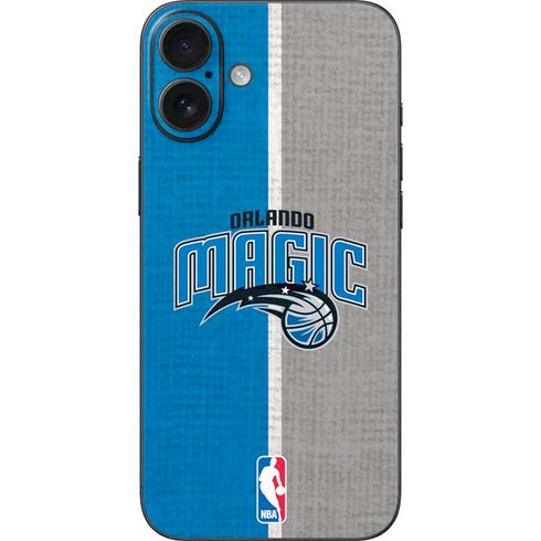 NBA Orlando Magic Canvas iPhone 16 Plus Skin