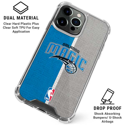 NBA Orlando Magic Canvas iPhone 16 Pro Clear Case