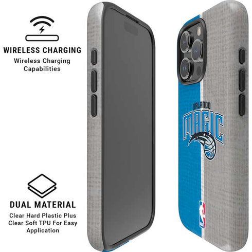 NBA Orlando Magic Canvas iPhone 16 Pro Max Magsafe Impact Case