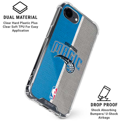 NBA Orlando Magic Canvas iPhone 16e Clear Case
