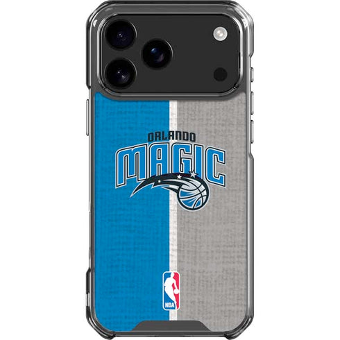 NBA Orlando Magic Canvas iPhone 18 Pro Max Clear Case