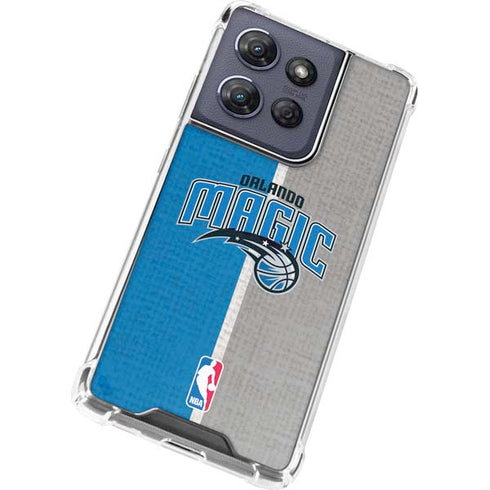 NBA Orlando Magic Canvas Moto G Power 5G (2025) Clear Case