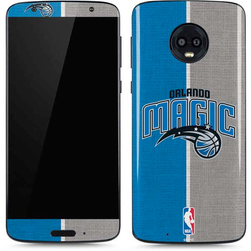 NBA Orlando Magic Canvas Moto G6 Skin
