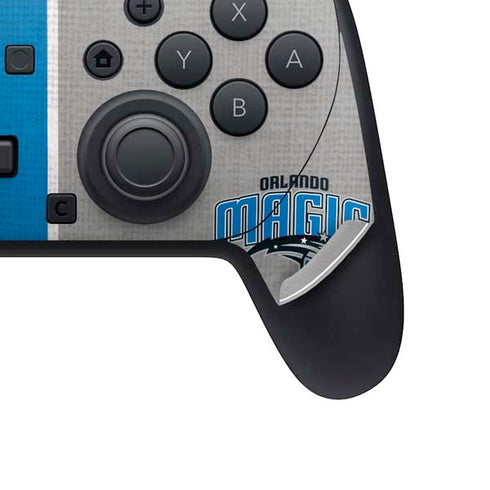 NBA Orlando Magic Canvas Nintendo Switch 2 (2025) Pro Controller Skin