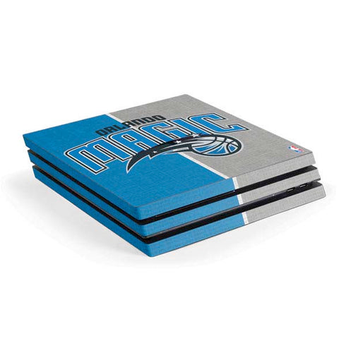 NBA Orlando Magic Canvas PS4 Pro Console Skin