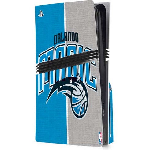 NBA Orlando Magic Canvas PS5 Pro Disk Console Skin