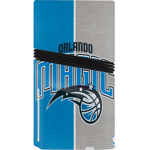 NBA Orlando Magic Canvas PS5 Pro Disk Console Skin