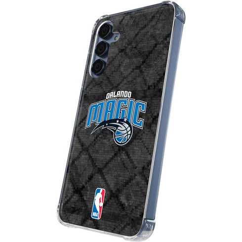 NBA Orlando Magic Dark Rust Galaxy A35 5G Clear Case