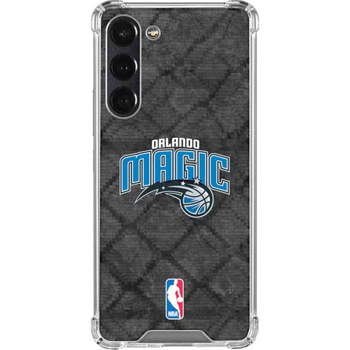 NBA Orlando Magic Dark Rust Galaxy S24 FE Clear Case