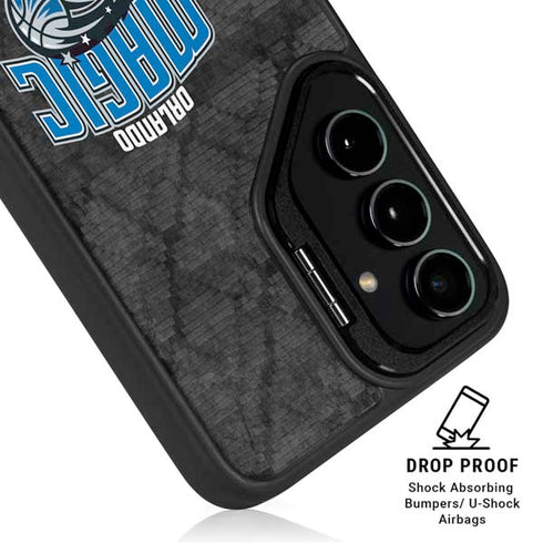 NBA Orlando Magic Dark Rust Galaxy S25 Kickstand Case