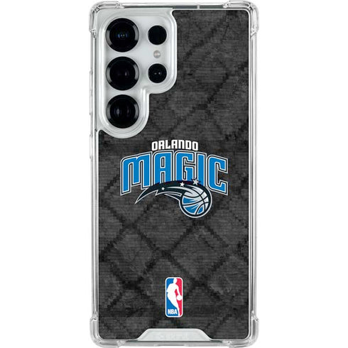 NBA Orlando Magic Dark Rust Galaxy S25 Ultra Clear Case