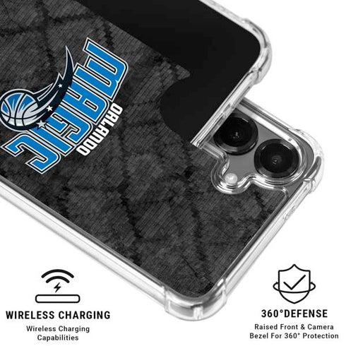 NBA Orlando Magic Dark Rust Galaxy S26 Clear Case