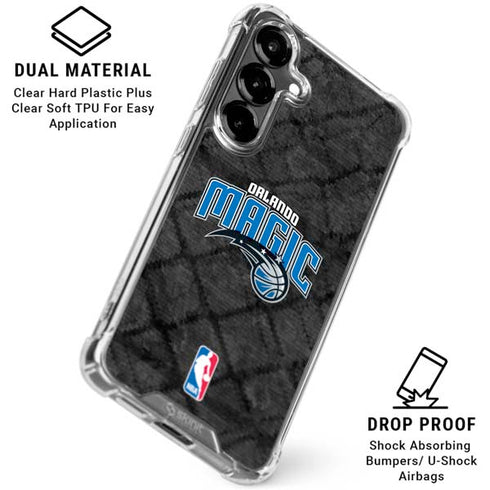 NBA Orlando Magic Dark Rust Galaxy S26 Clear Case