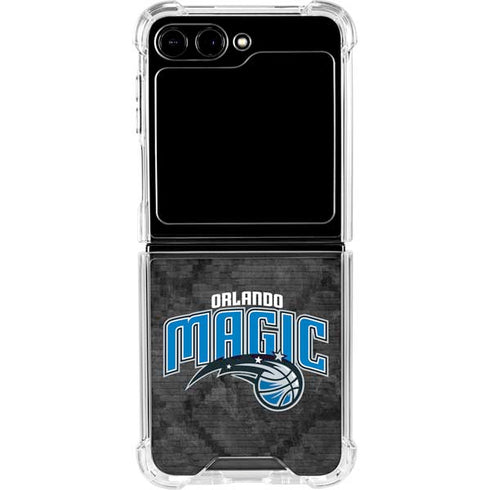 NBA Orlando Magic Dark Rust Galaxy Z Flip6 Clear Case