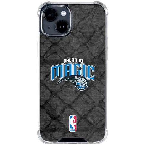 NBA Orlando Magic Dark Rust iPhone 15 Clear Case