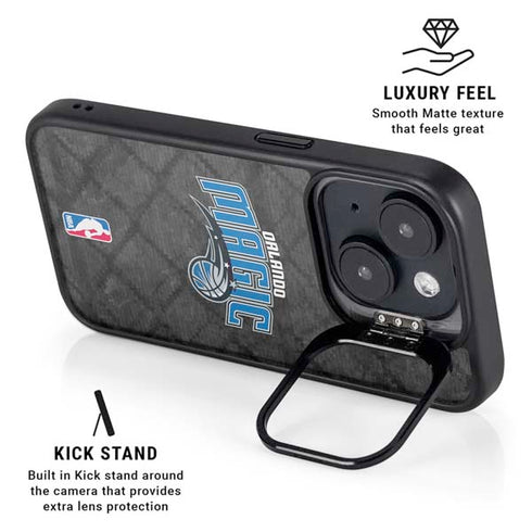 NBA Orlando Magic Dark Rust iPhone 15 Plus Kickstand Case