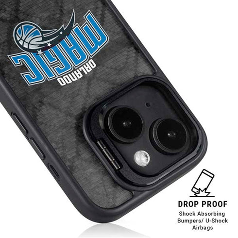 NBA Orlando Magic Dark Rust iPhone 15 Plus Kickstand Case